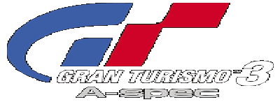 Gran Turismo 3 title screen for Playstation 2